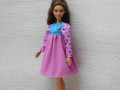 Barevné šatičky pro Barbie