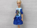 Barevné šatičky pro Barbie