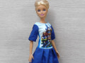 Barevné šatičky pro Barbie