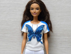 Kulatá kabelka - Zlatohnědá