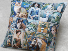 Povlak na polštář - Malé princezny