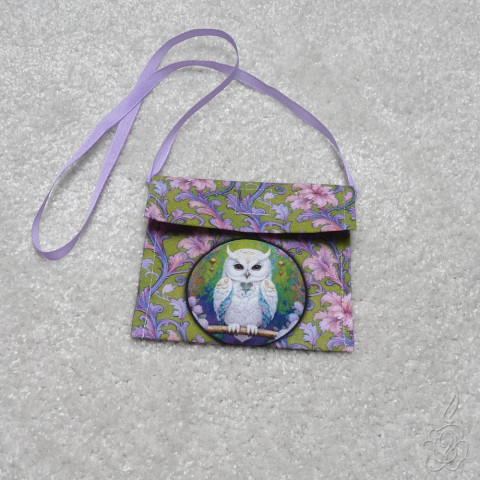 Dětská taštička na krk - sova dětská kabelka malá taštička taštička na krk dětská taštička 