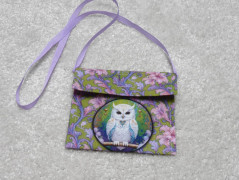 Dětská taštička na krk - sova