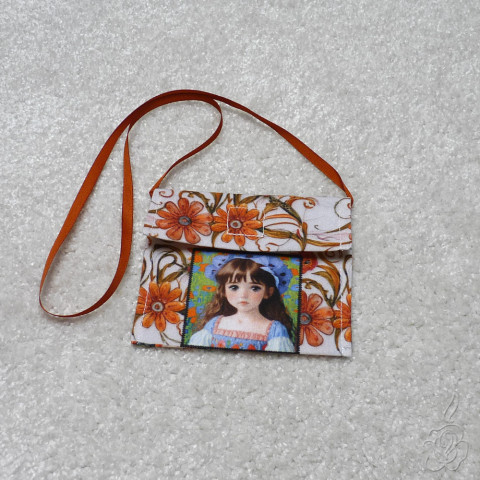 Dětská taštička na krk - holčička dětská kabelka malá taštička taštička na krk dětská taštička 