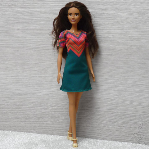 Barevné minišaty pro Barbie oblečky pro barbie šatičky pro barbie oblečky pro panenku oblečky pro sběratele mini pro barbie 