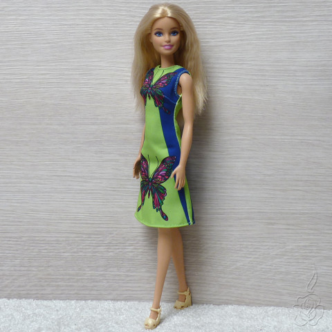 Barevné koktejlky pro Barbie oblečky pro barbie šatičky pro barbie oblečky pro panenku šaty pro barbie oblečky pro sběratele 