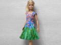 Barevné šatičky pro Barbie