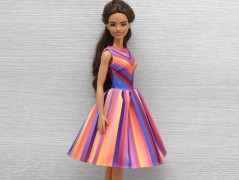 Tričko a sukýnka pro Barbie