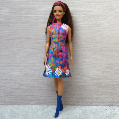 Barevné koktejlky pro Barbie oblečky pro barbie šatičky pro barbie oblečky pro panenku oblečky pro sběratele 