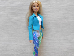 Leopardí šaty pro Barbie