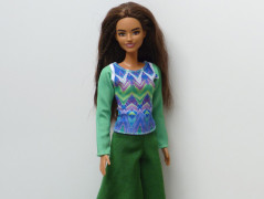 Leopardí šaty pro Barbie