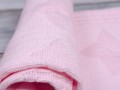 Sladká růžová deka STAR, 80x80cm