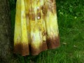 Batikovaná sukně Slunce.